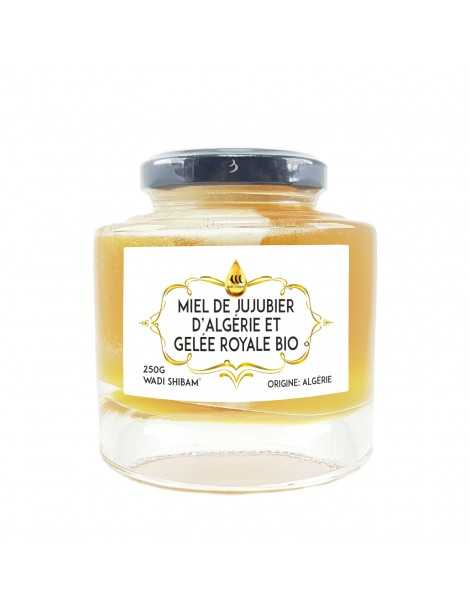 Miel de Jujubier d'Algérie et Gelée Royale BIO